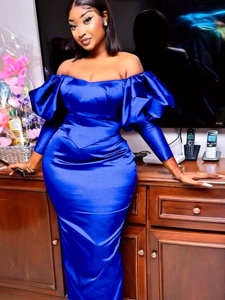 party dresses blue tube dress off shoulder long lantern sleeve high waist bodycon slim fit outfits for lady cocktail event 4xl 230201, White;black
party dresses blue tube dress off shoulder long lantern sleeve high waist bodycon slim fit outfits for lady cocktail event 4xl 230201, White;black