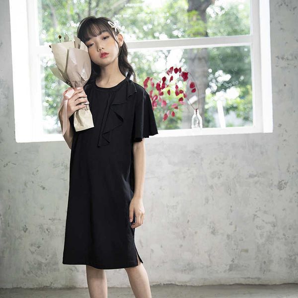 girl's new 2022 summer teen girls dress bow personality children clothing cotton kids casual dresses ruched cover knee #9130 0131, Red;yellow
girl's new 2022 summer teen girls dress bow personality children clothing cotton kids casual dresses ruched cover knee #9130 0131, Red;yellow