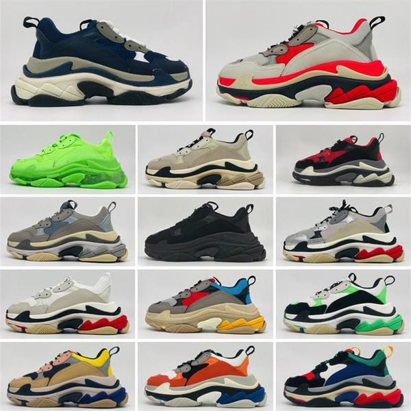fashion triple-s walking shoes dad men casual sneakers for women vintage old grandpa trainer184l, Black
fashion triple-s walking shoes dad men casual sneakers for women vintage old grandpa trainer184l, Black