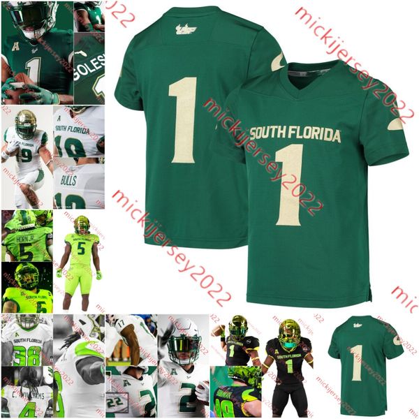 bulls custom florida stitched south football jersey xavier weaver cade roberts joshua blanchard t-mac simpson dylan ridolph darrien grant so, Black
bulls custom florida stitched south football jersey xavier weaver cade roberts joshua blanchard t-mac simpson dylan ridolph darrien grant so, Black