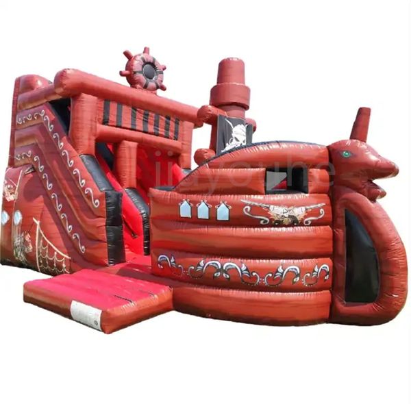 custom outdoor games portable inflatable pirate ship commercial inflatable bouncer dry water slide combo send by ship
custom outdoor games portable inflatable pirate ship commercial inflatable bouncer dry water slide combo send by ship