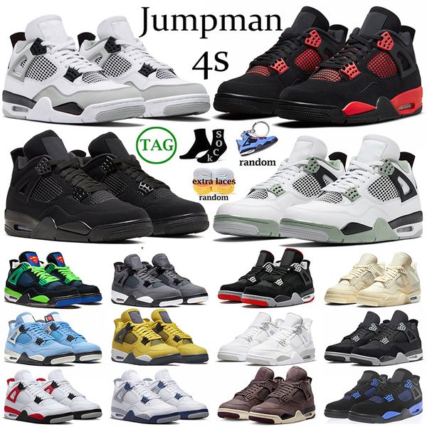 jumpman 4 4s mens basketball shoes j4 military black cat canvas off white red thunder university blue thunder pink cactus jack men women tra
jumpman 4 4s mens basketball shoes j4 military black cat canvas off white red thunder university blue thunder pink cactus jack men women tra