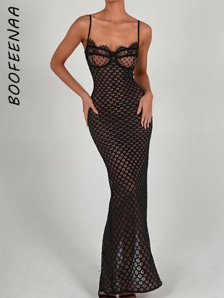set casual dresses boofeenaa polka dot lace mesh sheer black party dress evening gown for women elegant backless split maxi 230131, Red;black
set casual dresses boofeenaa polka dot lace mesh sheer black party dress evening gown for women elegant backless split maxi 230131, Red;black