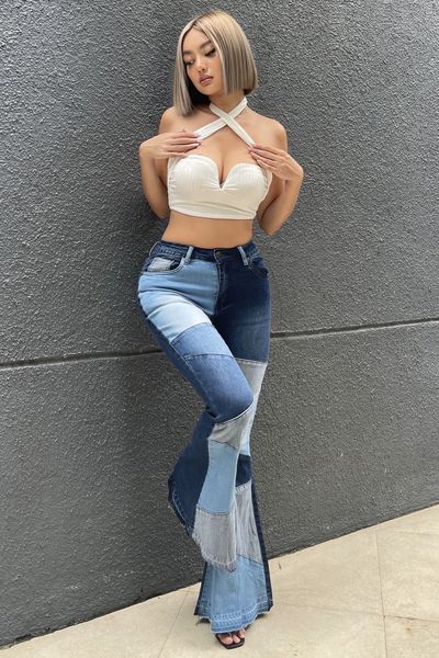 summer thin jeans european american retro flared pants high-waisted jeans women's ol commuting shows temperament shows legs 9135, Blue
summer thin jeans european american retro flared pants high-waisted jeans women's ol commuting shows temperament shows legs 9135, Blue