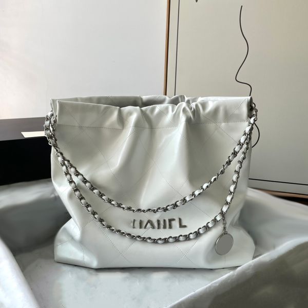 oil wax leather white 22 shopping white bags with pouch silver metal hardwar matelasse chain shoulder handbags s/l jumbo/maxi outdoor sacoch
oil wax leather white 22 shopping white bags with pouch silver metal hardwar matelasse chain shoulder handbags s/l jumbo/maxi outdoor sacoch