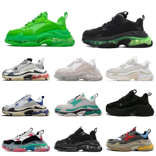 original paris triple s womens mens casual daddy shoes all black white green pink red luxurys designers flat crystal bottom 17fw l262n
original paris triple s womens mens casual daddy shoes all black white green pink red luxurys designers flat crystal bottom 17fw l262n
