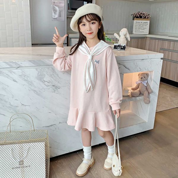 girl's fresh style kids' wear baby girls clothes cotton sailor collar straight dresses primary school girls casual dress autumn 01, Red;yellow
girl's fresh style kids' wear baby girls clothes cotton sailor collar straight dresses primary school girls casual dress autumn 01, Red;yellow