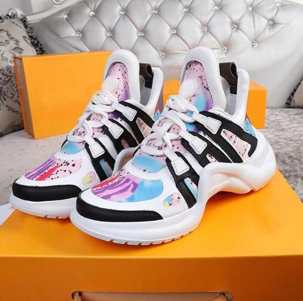 designer archlight shoes plate-forme sneakers runway dress shoes lace up white men women trainers chunky shoes leather sneakers, Black 
designer archlight shoes plate-forme sneakers runway dress shoes lace up white men women trainers chunky shoes leather sneakers, Black