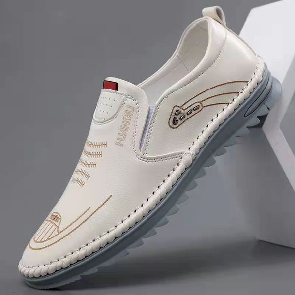 dress shoes non slip breathable fashion men casual flat outdoor soft soled travel sneakers leather business 230201, Black
dress shoes non slip breathable fashion men casual flat outdoor soft soled travel sneakers leather business 230201, Black