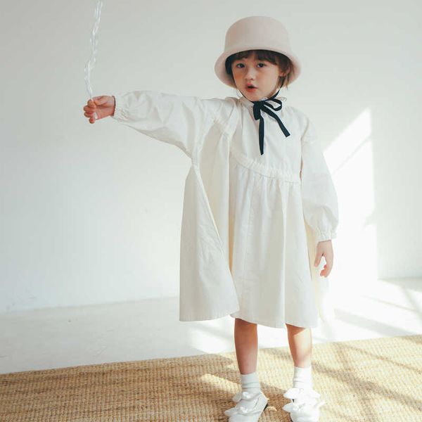 girl's 2023 new spring children cotton clothing korean style girls loose casual dress kids beige dresses elegant #7253 0131, Red;yellow
girl's 2023 new spring children cotton clothing korean style girls loose casual dress kids beige dresses elegant #7253 0131, Red;yellow