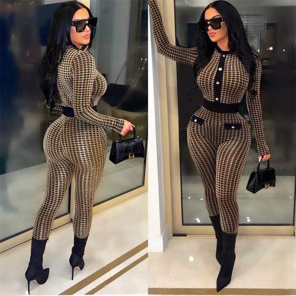 women's plus size pants plaid gold silk buttons jumpsuit autumn winter women long sleeve skinny overalls fashion casual romper female o, Black
women's plus size pants plaid gold silk buttons jumpsuit autumn winter women long sleeve skinny overalls fashion casual romper female o, Black