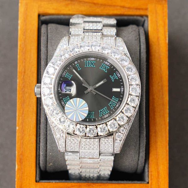 other watches wristwatches diamond watch automatic mechanical mens watch 42mm sapphire stainls steel case life waterproof montre de luxe men, Slivery;black
other watches wristwatches diamond watch automatic mechanical mens watch 42mm sapphire stainls steel case life waterproof montre de luxe men, Slivery;black