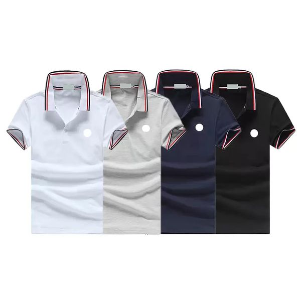mens stylist polo shirts luxury men's polos designer clothing short sleeves fashion summer print embroidery t shirt high street mens po, White;black
mens stylist polo shirts luxury men's polos designer clothing short sleeves fashion summer print embroidery t shirt high street mens po, White;black