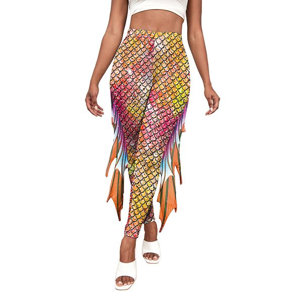 fashion women shinny pencil pants yoga mermaid leggings with fins high waist print fish scale halloween workout pants, Black;white
fashion women shinny pencil pants yoga mermaid leggings with fins high waist print fish scale halloween workout pants, Black;white
