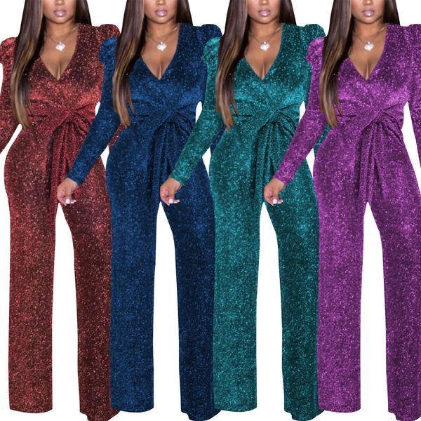 women's plus size pants vazn design bandage lady solid high street formal women jumpsuit long sleeve pant jumpsuits club wind rompers 2, Black
women's plus size pants vazn design bandage lady solid high street formal women jumpsuit long sleeve pant jumpsuits club wind rompers 2, Black