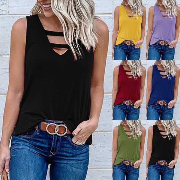 women's tanks camis summer sleeveless for women cutout v-neck fashion loose solid color casual vest hollow out tank sleeveless shirts, White
women's tanks camis summer sleeveless for women cutout v-neck fashion loose solid color casual vest hollow out tank sleeveless shirts, White