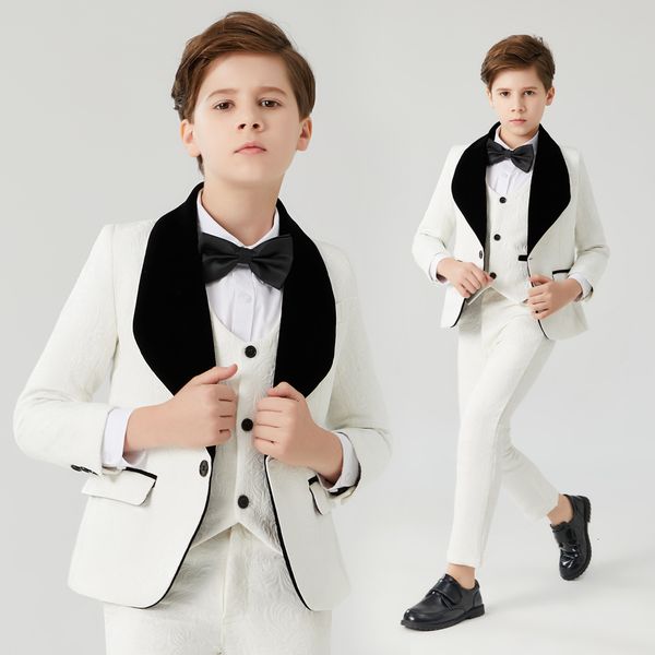 suits boy suits formal suit for boy costume boys' white jacquard suit flower boys formal suit kids wedding suit tuxedo 230131, Black
suits boy suits formal suit for boy costume boys' white jacquard suit flower boys formal suit kids wedding suit tuxedo 230131, Black