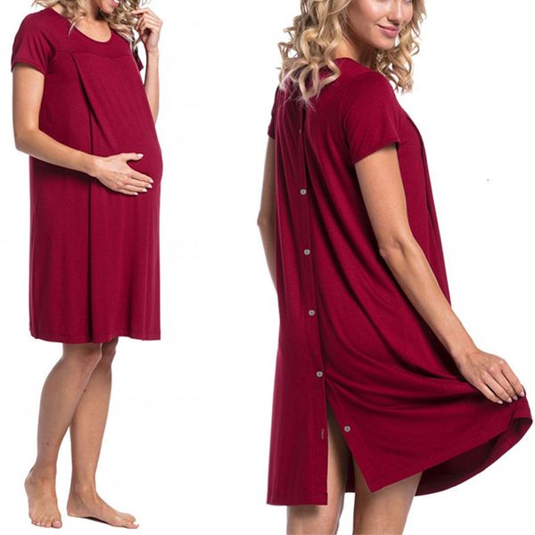 maternity dresses for women dreastfeeding short sleeve nursing suitable childbirth in the hospital 230201, White
maternity dresses for women dreastfeeding short sleeve nursing suitable childbirth in the hospital 230201, White