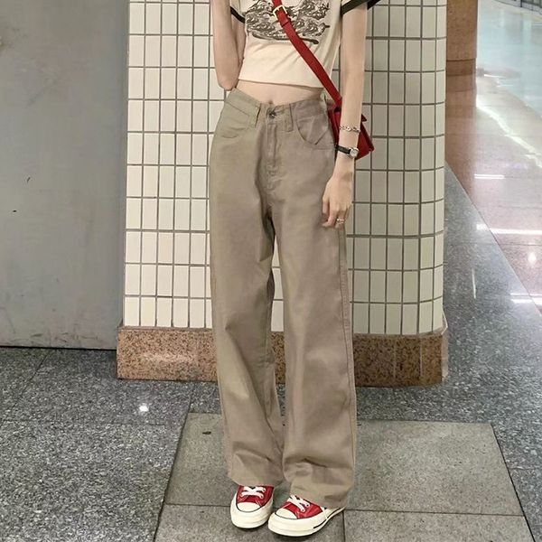 women's jeans rimocy high waist khaki cargo pants women streetwear loose wide leg denim woman button baggy straight trousers female 230, Blue
women's jeans rimocy high waist khaki cargo pants women streetwear loose wide leg denim woman button baggy straight trousers female 230, Blue