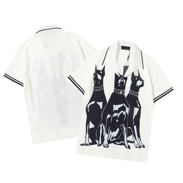 23ss designer shirt mens button up shirts print bowling shirt hawaii floral casual shirts men slim fit short sleeve dress hawaiian zar t-shi, White;black
23ss designer shirt mens button up shirts print bowling shirt hawaii floral casual shirts men slim fit short sleeve dress hawaiian zar t-shi, White;black