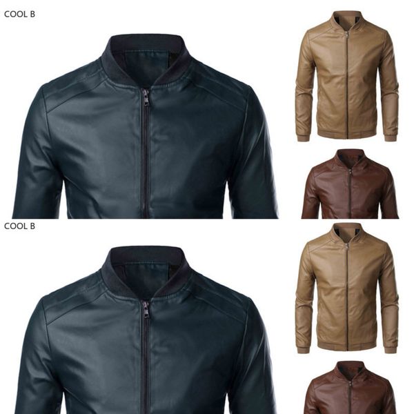 mens leather faux jackets for coat jaqueta motociclista ceketler ropa hombre chaquetas jacken kurtki veste homme roupas masculinas 230131, Black
mens leather faux jackets for coat jaqueta motociclista ceketler ropa hombre chaquetas jacken kurtki veste homme roupas masculinas 230131, Black