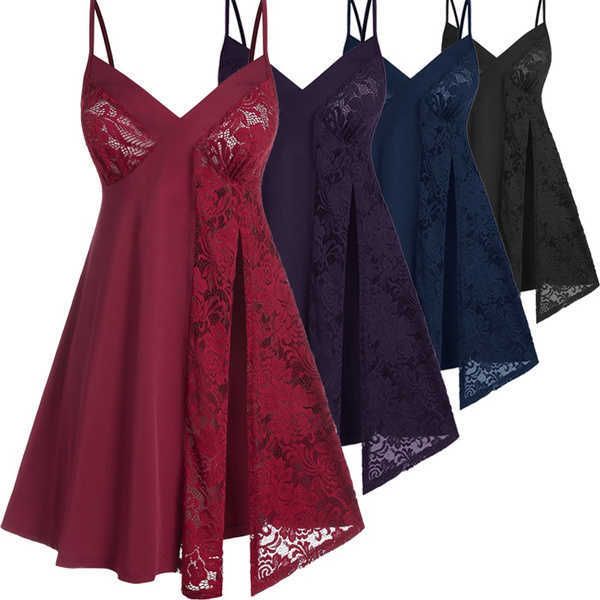 women's tanks camis tank women black lace shirts summer ladies casual sleeveless loose shirt for women crop y2302, White
women's tanks camis tank women black lace shirts summer ladies casual sleeveless loose shirt for women crop y2302, White