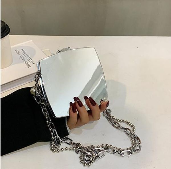 evening bags luxury silver metal box ladies party clutch chain purse crossbody mini female shoulder handbag flap 230201
evening bags luxury silver metal box ladies party clutch chain purse crossbody mini female shoulder handbag flap 230201