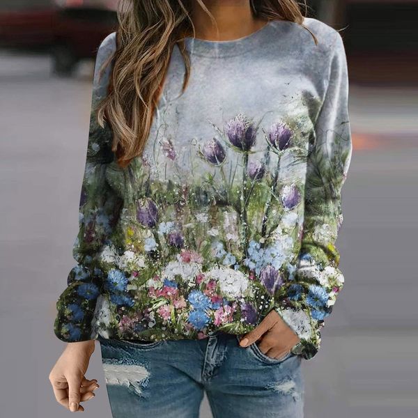 women's jackets women's 3d print oil painting floral sweatshirts casual o neck landscape pullvoer long sleeve shirt clothes sudad, Black;brown
women's jackets women's 3d print oil painting floral sweatshirts casual o neck landscape pullvoer long sleeve shirt clothes sudad, Black;brown