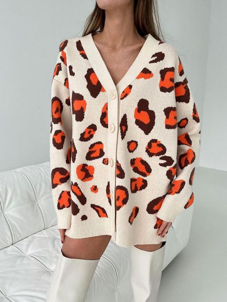 women's knits tees sumuyoo winter leopard print cardigan women oversize knitted jacket loose green thick warm sweater cardigan for wome, White
women's knits tees sumuyoo winter leopard print cardigan women oversize knitted jacket loose green thick warm sweater cardigan for wome, White