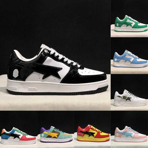designer shoes for mens womens bapestas outdoor trainers patent leather black white sax blue orange abc camo green white flats riding walkin
designer shoes for mens womens bapestas outdoor trainers patent leather black white sax blue orange abc camo green white flats riding walkin