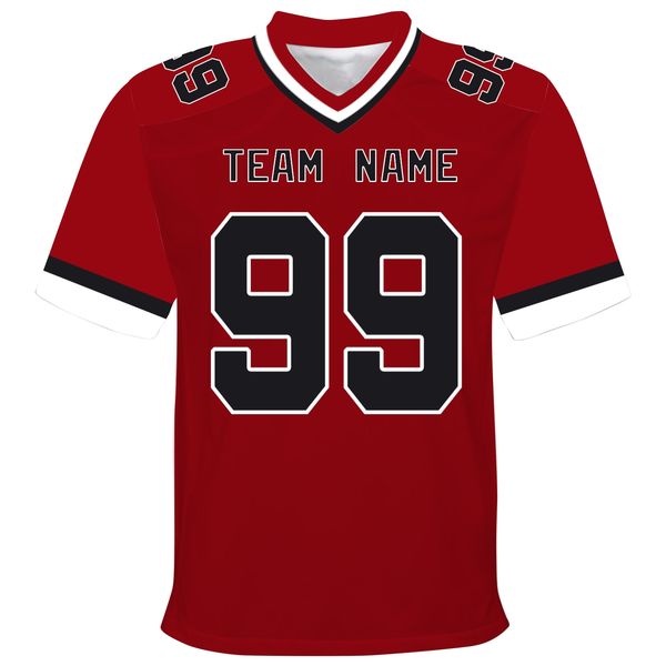 custom men women youth football jersey hip hop football city shirt name number s-7xl, Black;red
custom men women youth football jersey hip hop football city shirt name number s-7xl, Black;red