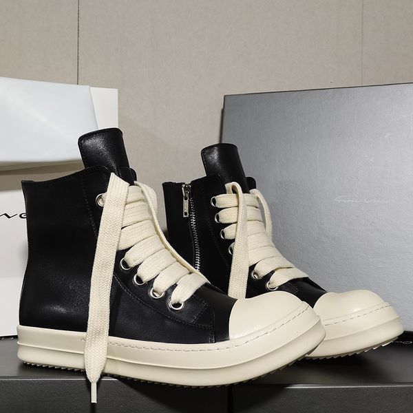 dress shoes high street rick men genuine leather male sneakers rric owees men's casual owens women's s 230201, Black
dress shoes high street rick men genuine leather male sneakers rric owees men's casual owens women's s 230201, Black