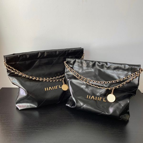 designer jumbo/maxi oil wax leather calfskin 22 bags black with gold metal hardware matelasse chain shoulder purse wallet pouch handbags fow
designer jumbo/maxi oil wax leather calfskin 22 bags black with gold metal hardware matelasse chain shoulder purse wallet pouch handbags fow