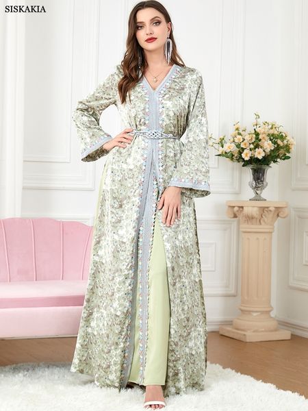 ethnic clothing abayas for women muslim sets floral embroidery guipure lace panel belted kaftan split hem two pieces dress dubai turkey arab, Red
ethnic clothing abayas for women muslim sets floral embroidery guipure lace panel belted kaftan split hem two pieces dress dubai turkey arab, Red