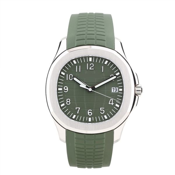 mens watches elegant movement automatic movement pat 40mm comfortable rubber strap waterproof auto date luminous wristwatches montre de luxe, Slivery;brown
mens watches elegant movement automatic movement pat 40mm comfortable rubber strap waterproof auto date luminous wristwatches montre de luxe, Slivery;brown