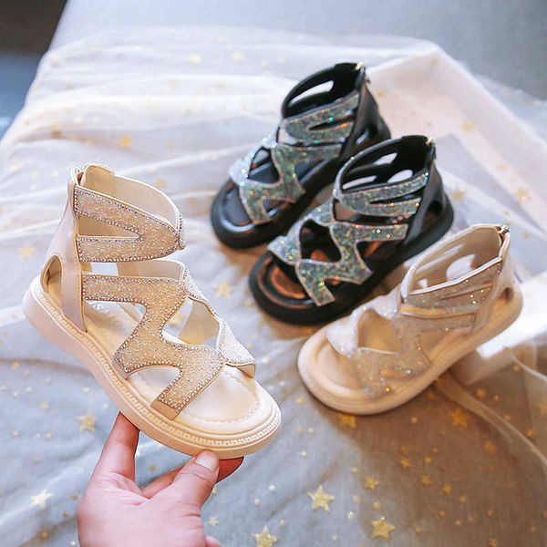 girls sandals roman korean style children fashion 2022 summer new rhinestone beautiful kids sweet princess party shoes pu 0202, Black;red
girls sandals roman korean style children fashion 2022 summer new rhinestone beautiful kids sweet princess party shoes pu 0202, Black;red