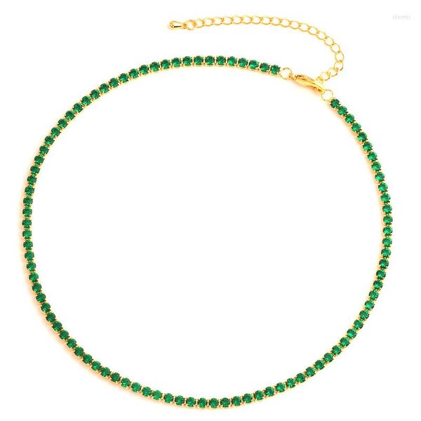 jewelrychoker emerald green cz tennis necklace for women luxury temperament female wedding trend neck accessory party jewelry, Golden;silver
jewelrychoker emerald green cz tennis necklace for women luxury temperament female wedding trend neck accessory party jewelry, Golden;silver