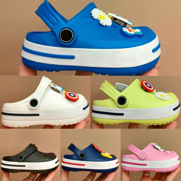 kids sandals designer toddlers croc hole slipper clog boys girls beach shoes infants baby casual summer youth children slides with cute cart, Black;red
kids sandals designer toddlers croc hole slipper clog boys girls beach shoes infants baby casual summer youth children slides with cute cart, Black;red