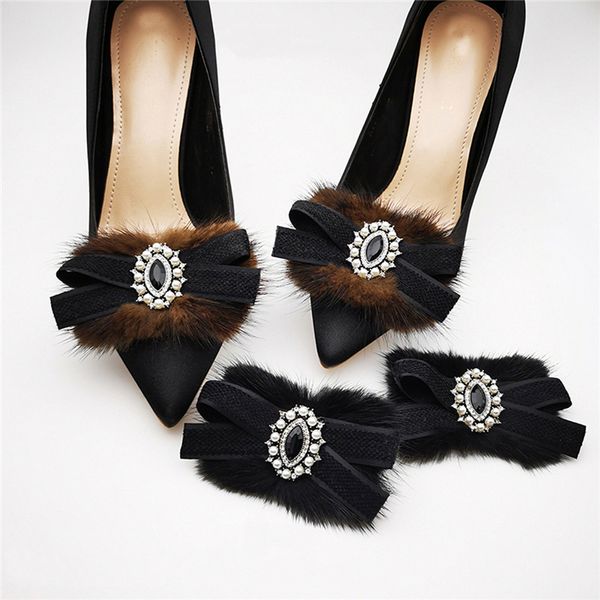shoe parts accessories 2 pcs detachable clips faux fur bow buckle pom decoration high heel charms for women wedding 230202, White;pink
shoe parts accessories 2 pcs detachable clips faux fur bow buckle pom decoration high heel charms for women wedding 230202, White;pink