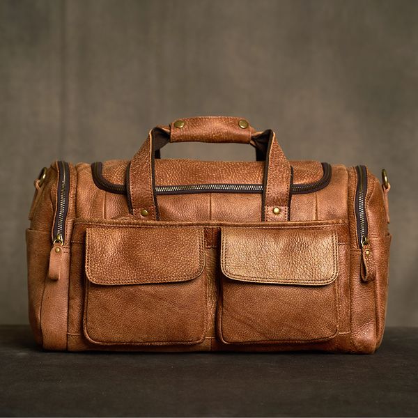 duffel bags retro men's leather tote casual large capacity luggage outdoor travel fashion one shoulder crossbody 230202
duffel bags retro men's leather tote casual large capacity luggage outdoor travel fashion one shoulder crossbody 230202