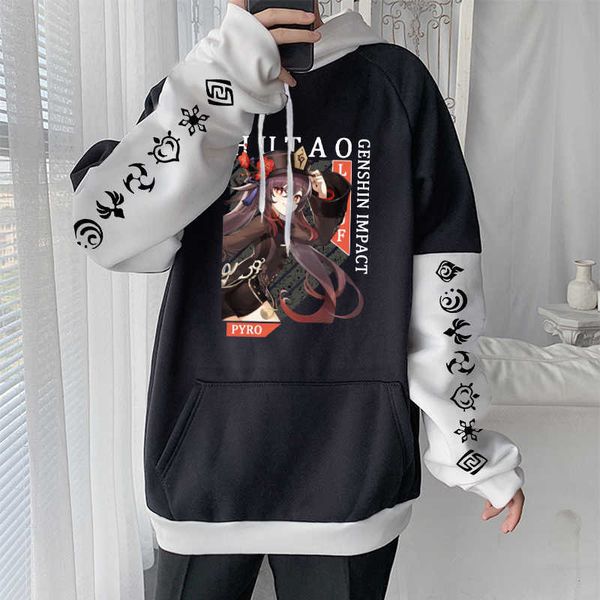 women's hoodies sweatshirts genshin impact game hip hop long sleeve women/men streetwear kawaii smiling hu tao cartoon aesthetic winter, Black
women's hoodies sweatshirts genshin impact game hip hop long sleeve women/men streetwear kawaii smiling hu tao cartoon aesthetic winter, Black