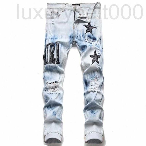 men's jeans designer mens designer hiking pant ripped hip-hop fashion brand pantalones vaqueros hombre motorcycle embroidery close-fitt, Blue
men's jeans designer mens designer hiking pant ripped hip-hop fashion brand pantalones vaqueros hombre motorcycle embroidery close-fitt, Blue