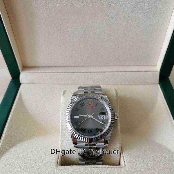 clean factory mens watch super 41mm 126334 wimbledon jubilee bands roman gray dial watches sapphire cal.3235 mechanical movement automatic m, Slivery;brown
clean factory mens watch super 41mm 126334 wimbledon jubilee bands roman gray dial watches sapphire cal.3235 mechanical movement automatic m, Slivery;brown