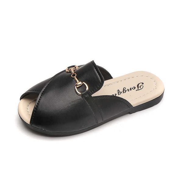 slipper children' slippers korean girl' metal buckle british style slip-ons 2022 summer princess open-toe flat casual sandals pu, Black;grey
slipper children' slippers korean girl' metal buckle british style slip-ons 2022 summer princess open-toe flat casual sandals pu, Black;grey