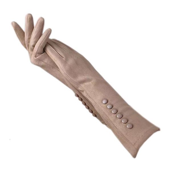 mittens gloves winter ladies gloves suede long 35cm arm fashion touch screen thick black gray beige dark blue brown light gr 230202, Blue;gray
mittens gloves winter ladies gloves suede long 35cm arm fashion touch screen thick black gray beige dark blue brown light gr 230202, Blue;gray