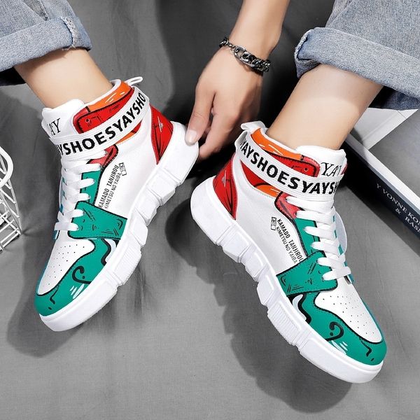 dress shoes drop anime sneakers streetwear men comic cosplay running casual women high vulcanized 230201, Black
dress shoes drop anime sneakers streetwear men comic cosplay running casual women high vulcanized 230201, Black