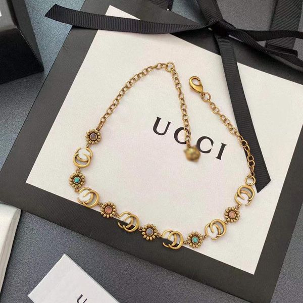 18k gold choker necklace plated brass copper designer chain g-letter pendants fashion womens necklace wedding jewelry accessories, Golden;silver
18k gold choker necklace plated brass copper designer chain g-letter pendants fashion womens necklace wedding jewelry accessories, Golden;silver