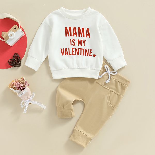 clothing sets valentine s day autumn toddler born baby boys girls clothes 03y letter print long sleeve sweatshirtslong pants 230202, White
clothing sets valentine s day autumn toddler born baby boys girls clothes 03y letter print long sleeve sweatshirtslong pants 230202, White