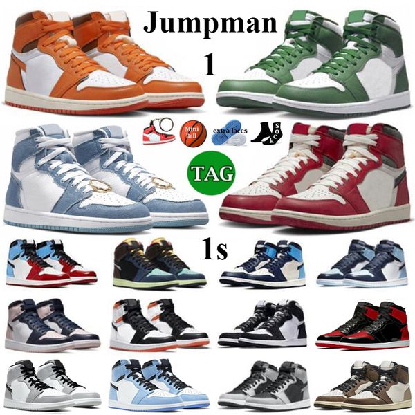jumpman 1 basketball shoes men women 1s starfish lost found denim gorge green bred patent university blue smoke grey mens trainers sports sn
jumpman 1 basketball shoes men women 1s starfish lost found denim gorge green bred patent university blue smoke grey mens trainers sports sn