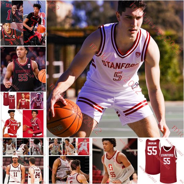 basketball custom stitched stanford cardinal jersey 11 brook lopez ziaire williams anthony brown harrison ingram jaylen thompson max murrell, Black
basketball custom stitched stanford cardinal jersey 11 brook lopez ziaire williams anthony brown harrison ingram jaylen thompson max murrell, Black
